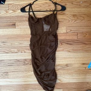 Voltage boutique “anabella” sheer dress